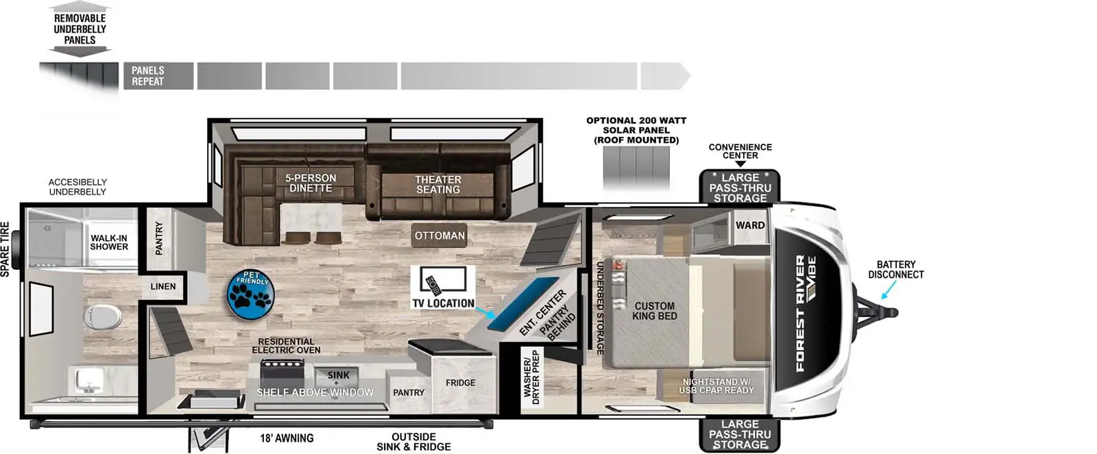 2600RB Floorplan Image